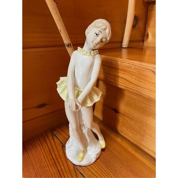 Vintage Porcelain Ballerina Figurine - Picture 1 of 2